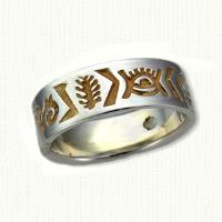 Custom African Wedding Bands