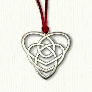 Double Heart Knot Ornament