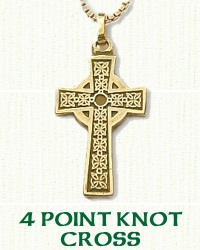 Celtic 4 Point Knot Cross