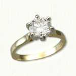 Traditional Solitare Engagement Rings