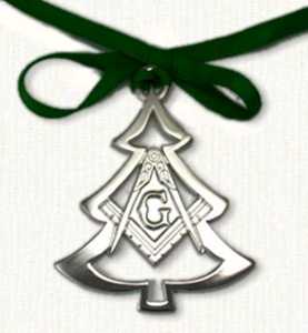 Masonic Christmas Tree Ornament