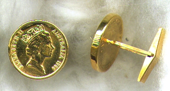Australian Coin Cuff Links