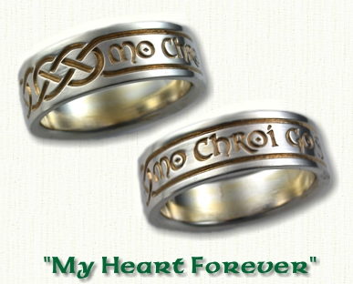 Gaelic wedding ring