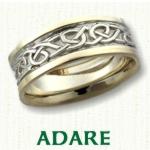 Adare Knot Celtic Wedding Rings