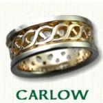 Carlow Knot Celtic Wedding Bands