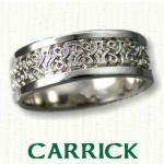 Carrick Knot Celtic Wedding Rings