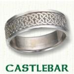 Castlebar Knot Celtic Wedding Bands