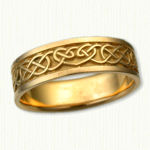 14KY Culmora Heart with Murphy Knot Wedding Band