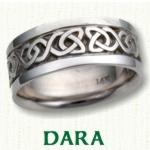 Dara Knot Celtic Wedding Bands