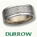 Durrow Knot Celtic Wedding Bands