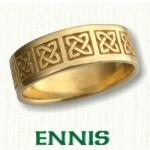 Ennis Knot Celtic Wedding Bands