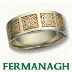 Fermanagh Knot Celtic Wedding Rings