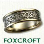 Foxcroft Celtic Wedding Rings