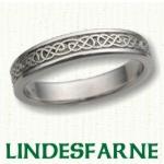 Lindesfarne Knot Celtic Wedding Bands