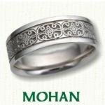 Mohan Knot Celtic Wedding Bands