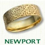 Newport Knot Celtic Wedding Rings