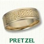 Pretzel Knot Celtic Wedding Bands