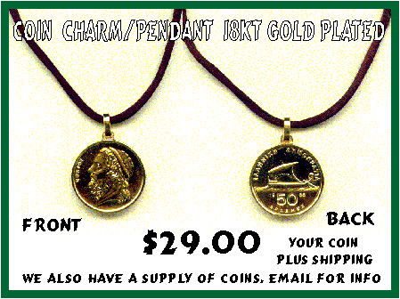 coin pendants