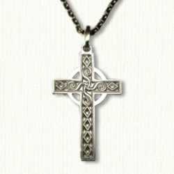 Celtic Diamond Pattern Cross