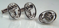 Anchor Link Cuff Links and Tie Tack