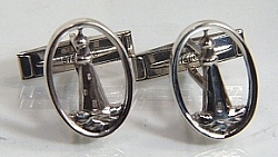 Buffalo Light House Cuff Links