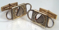 Cigar Cutter Cuff Links