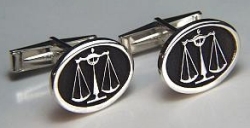 Scales of Justice Cuff Links