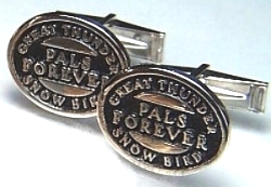 Custom Pals Forever Cufflinks custom photoetched cuff links