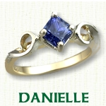 Danielle engagement rings