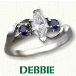 Debbie engagement rings