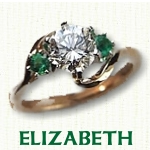 Elizabeth Engagement Ring - celtic