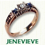 Jenevieve Engagement Ring - Celtic
