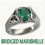 Bridged Marishele Engagement Ring - engagement rings