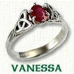 Vaness Engagement Ring - Celtic