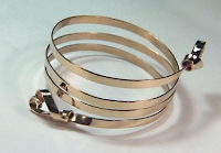 14KY Coil Bracelet