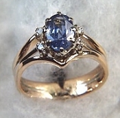 Oval Celyon Sapphire Ring