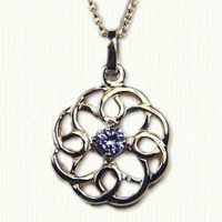 Michelle Celtic knot attendants pendant