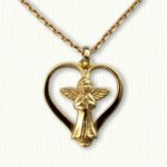 Heart/angle Pendant