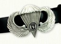 Airborne Wings Belt Buckle