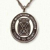 10th Mountain Division Medallion (E Size)