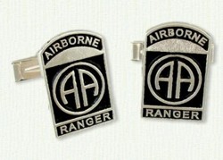 82nd Airborne Ranger Cufflinks