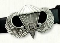 Airborne Wings Belt Buckle