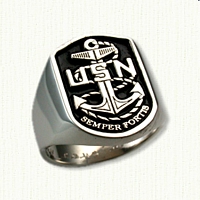 Custom USN Ring