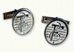 Monogram Cuff Links