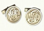 Monogram Cuff Links