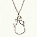 Monogram Charm Holder