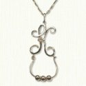 Monogram Charm Holder