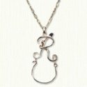 Monogram Charm Holder