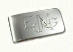 EMC Monogram Money Clips