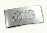 JMB Monogram Money Clips